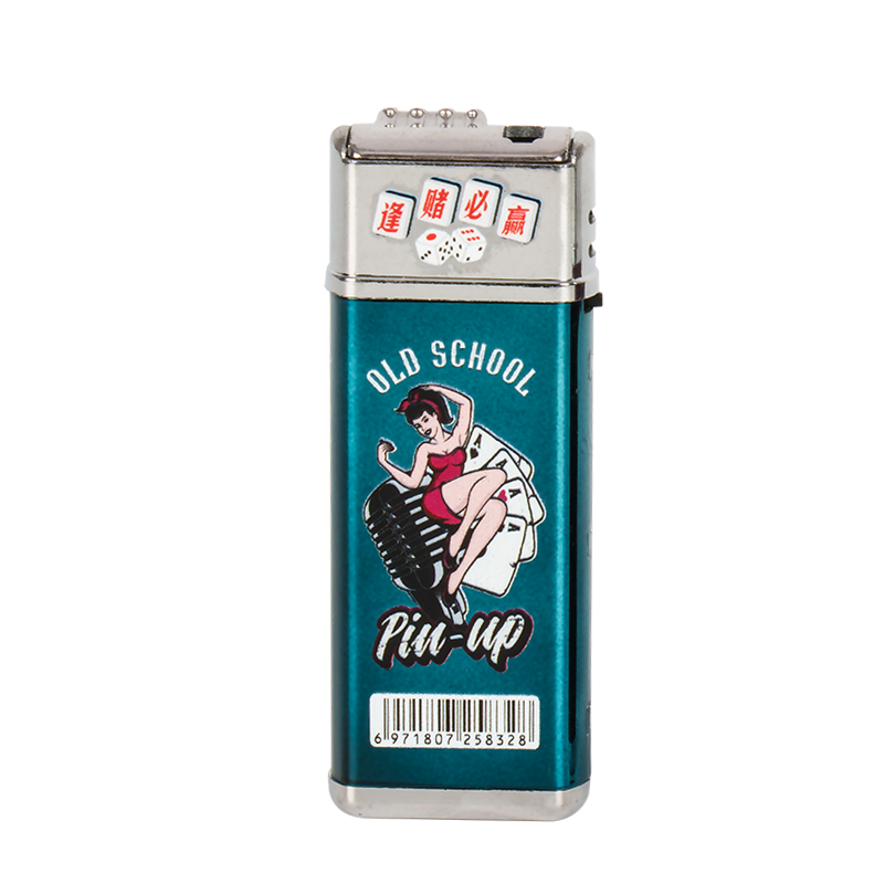 Bật Lửa Vỏ Sắt Di Động JH8032